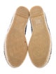 Chanel Velvet Espadrille Flats