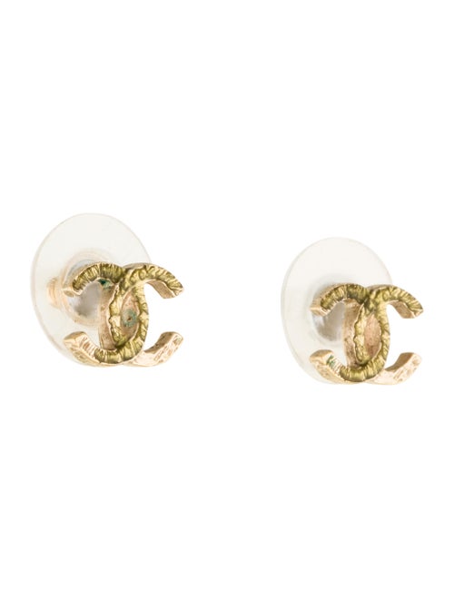 Chanel Small CC Stud Earrings