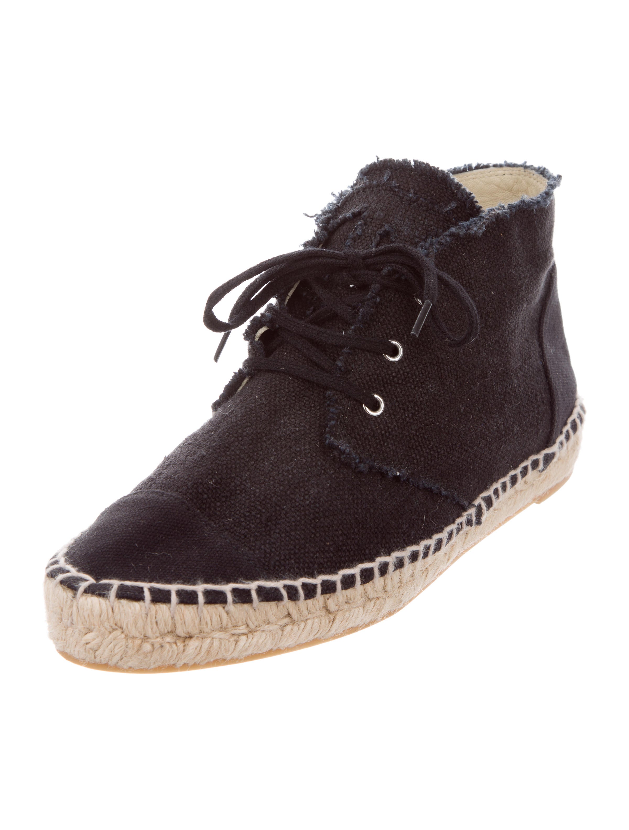 Chanel Canvas Espadrille Sneakers Black Sneakers, Shoes CHA179663