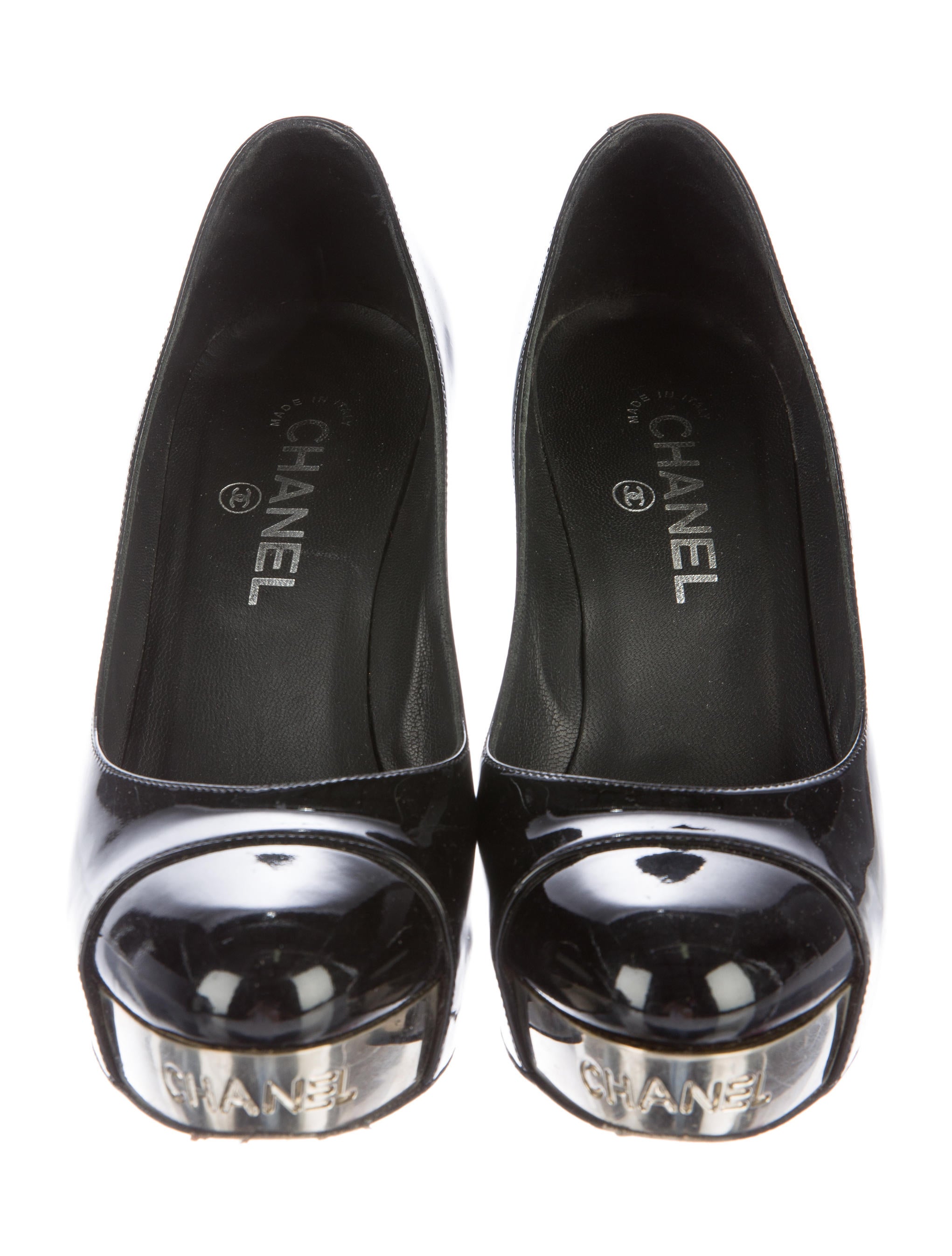 Chanel Cap-Toe Platform Pumps - Shoes - CHA181261 | The RealReal