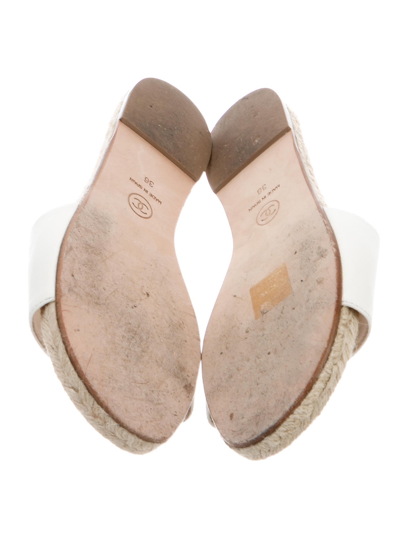 Chanel CC Espadrille Sandals - Shoes - CHA183911 | The RealReal