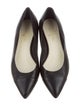 Chanel Leather Pointed-Toe Flats