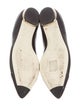Chanel Leather Pointed-Toe Flats