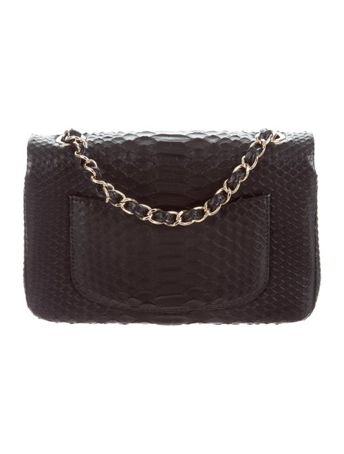 Chanel 2016 Python Classic Mini Flap Bag