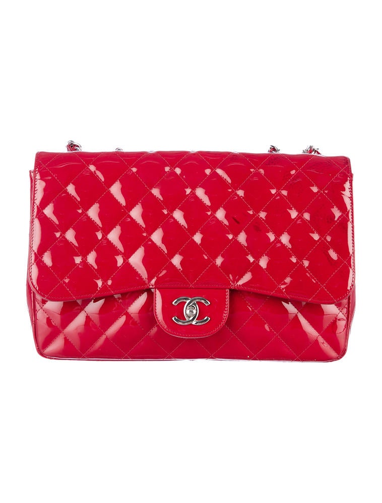 Chanel Patent 2.55 Jumbo Flap Bag