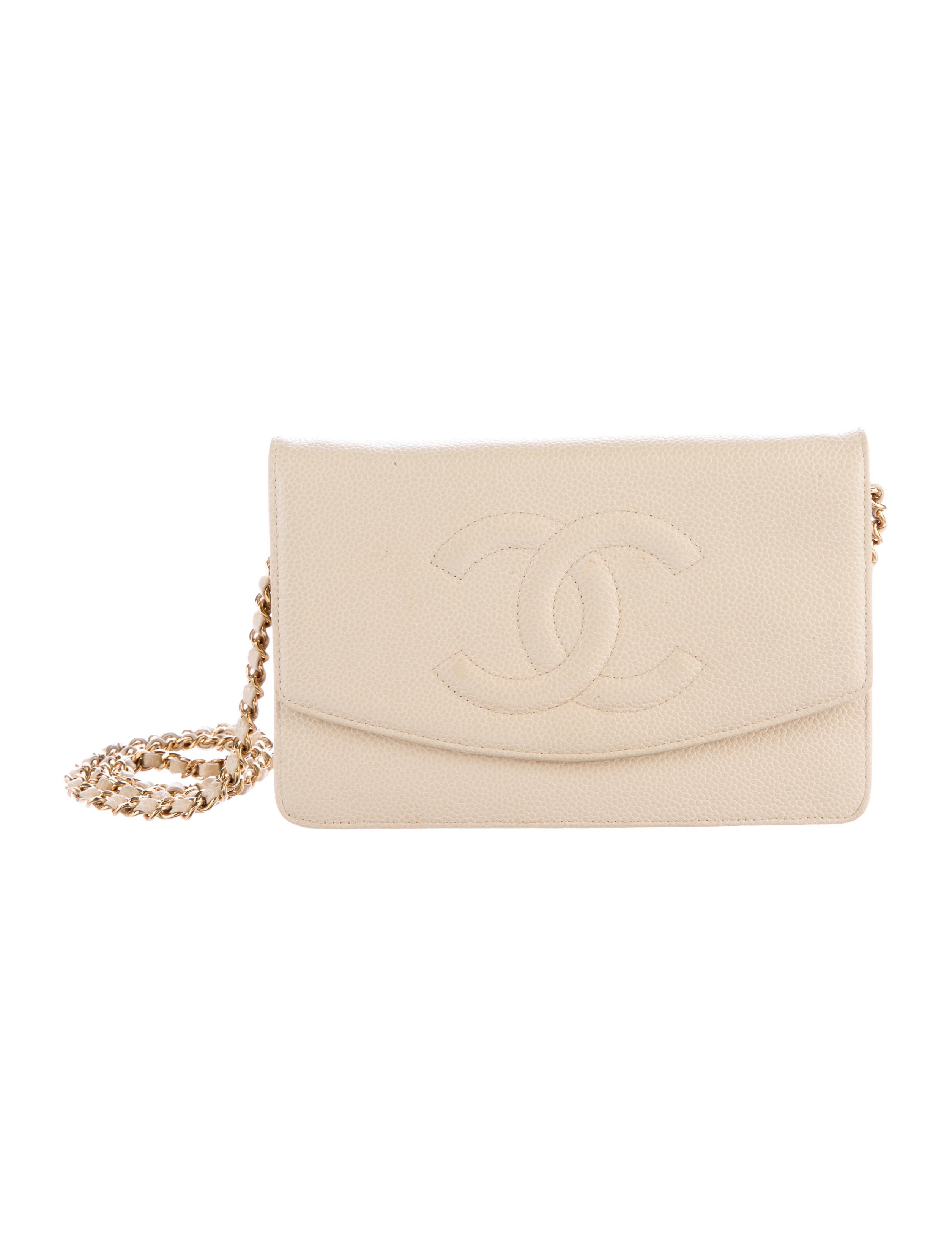 Chanel Caviar Timeless Wallet On Chain
