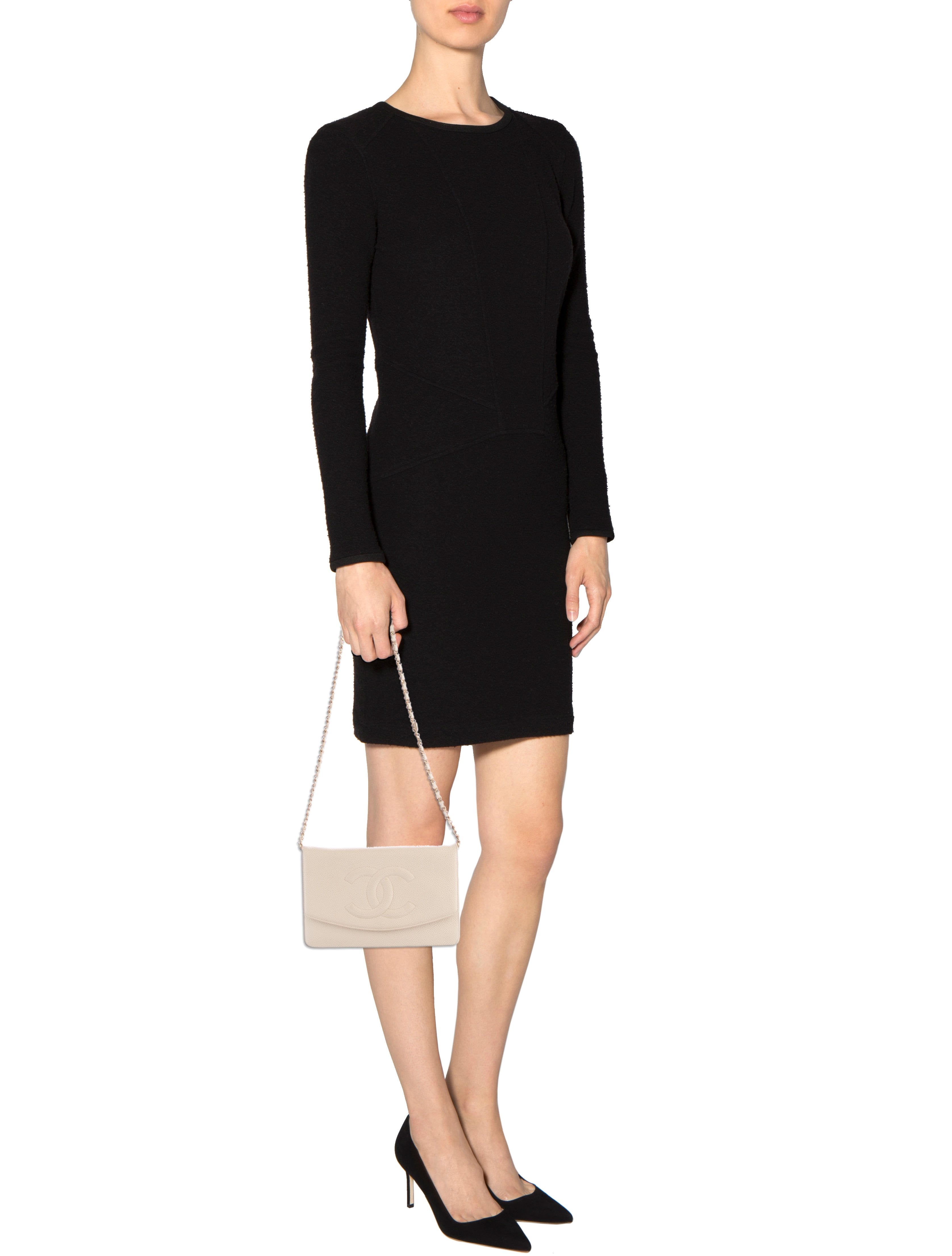 Chanel Caviar Timeless Wallet On Chain