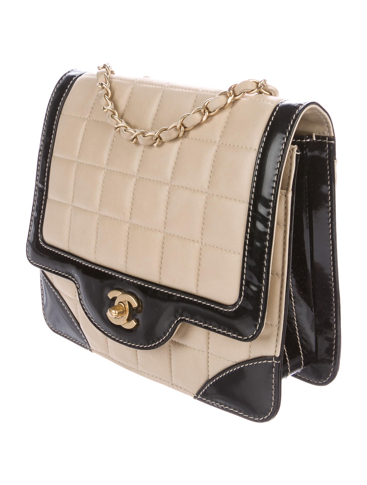 Chanel Square Quilted Flap Bag Handbags CHA189756 The RealReal