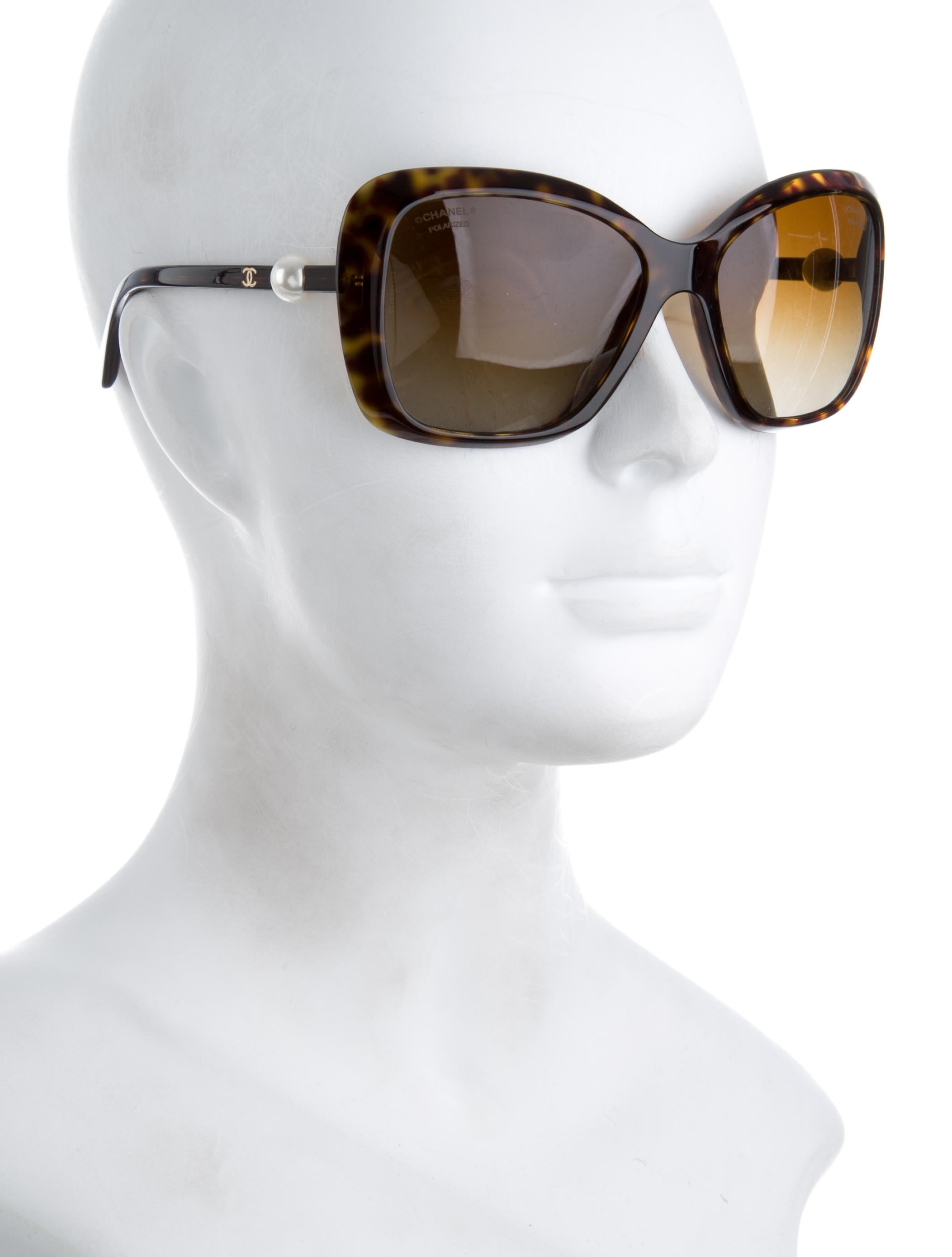 chanel square frame glasses