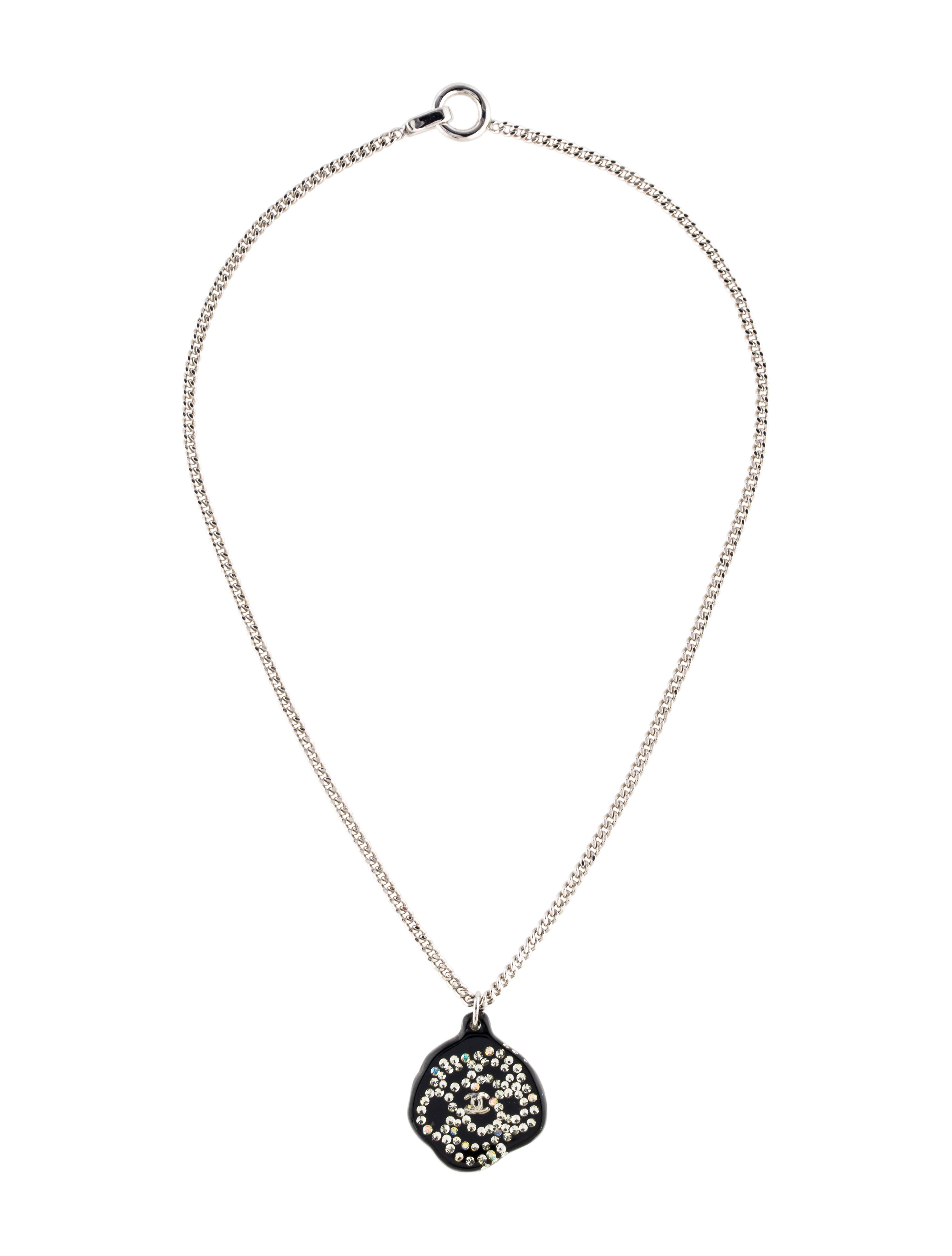 Chanel Camellia Pendant Necklace Necklaces CHA194220 The RealReal