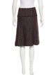 Chanel Pleated Tweed Skirt