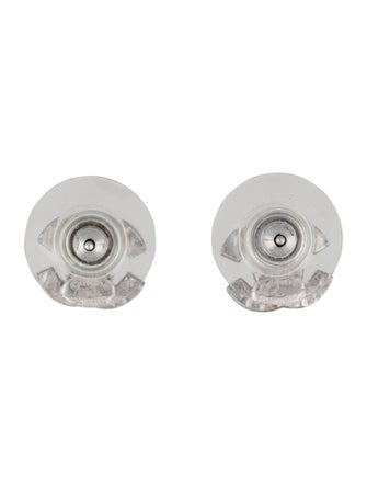 Chanel Mini CC Crystal Stud Earrings