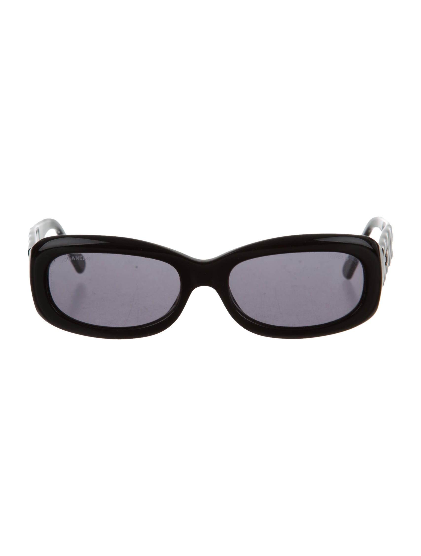 chanel quilted sunglasses