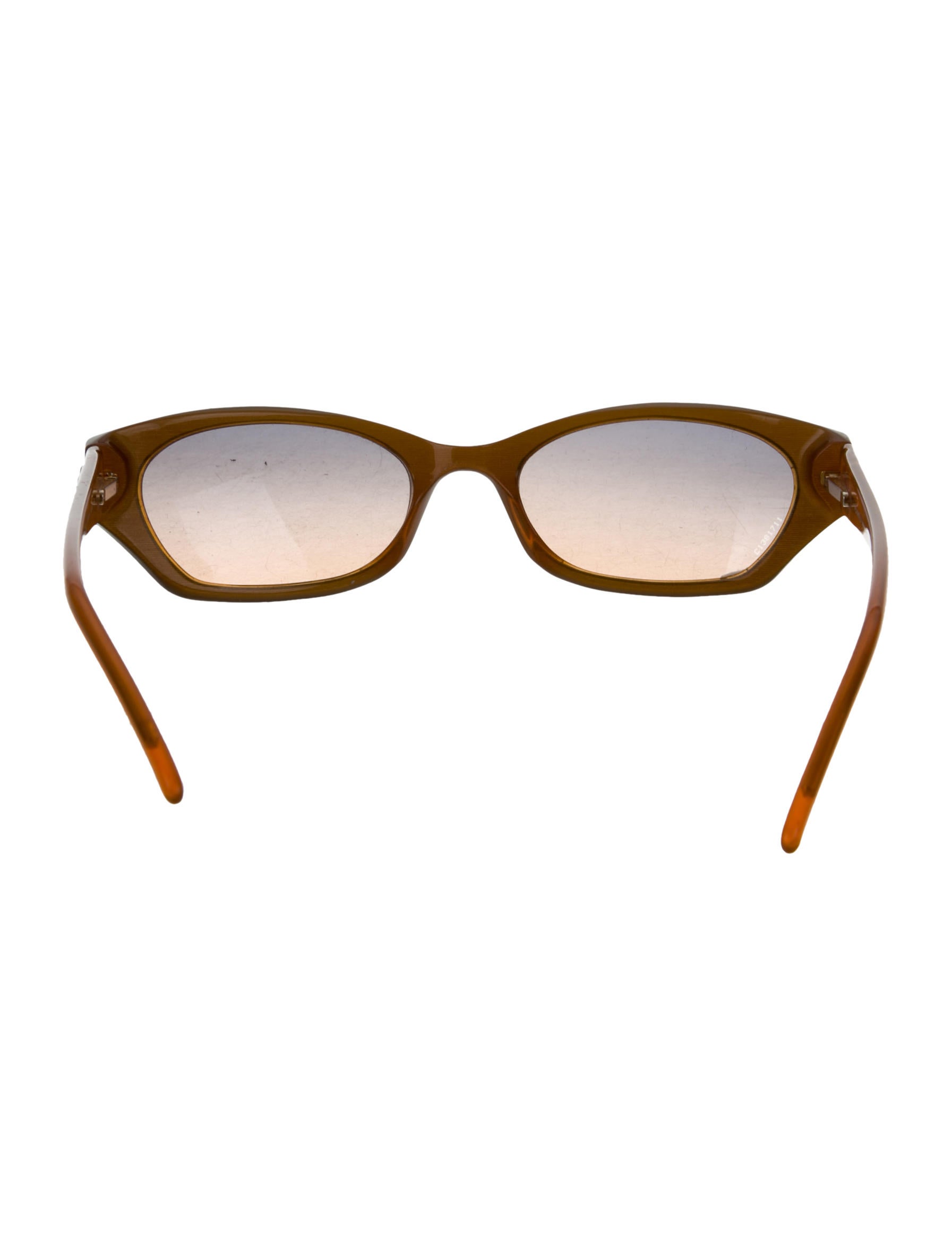 Chanel Narrow Camellia Sunglasses - Brown Sunglasses, Accessories