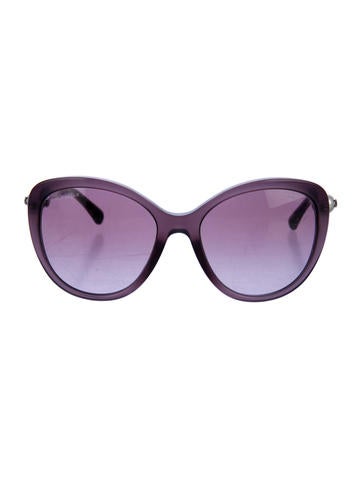chanel butterfly pearl sunglasses