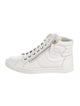 Chanel Quilted High-Top Sneakers