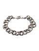 Chanel Faux Pearl & Crystal Curb Chain Choker Necklace