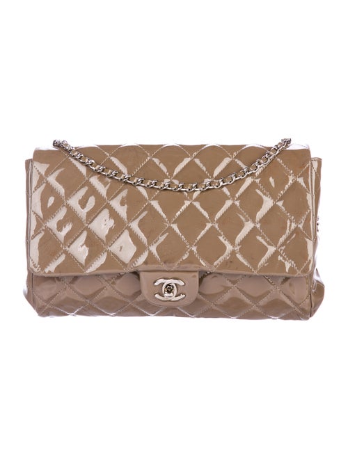 Chanel Patent Quilted Flap Bag