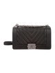 Chanel 2018 Chevron Medium Boy Bag