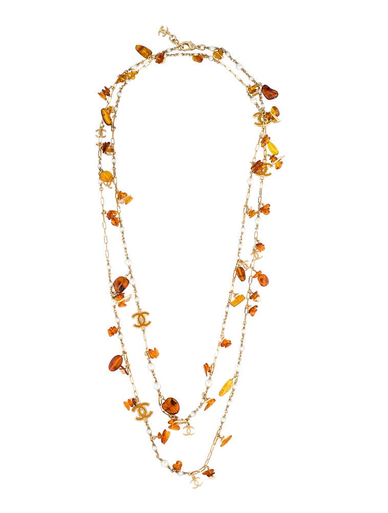 Chanel sautoir necklace Clearance