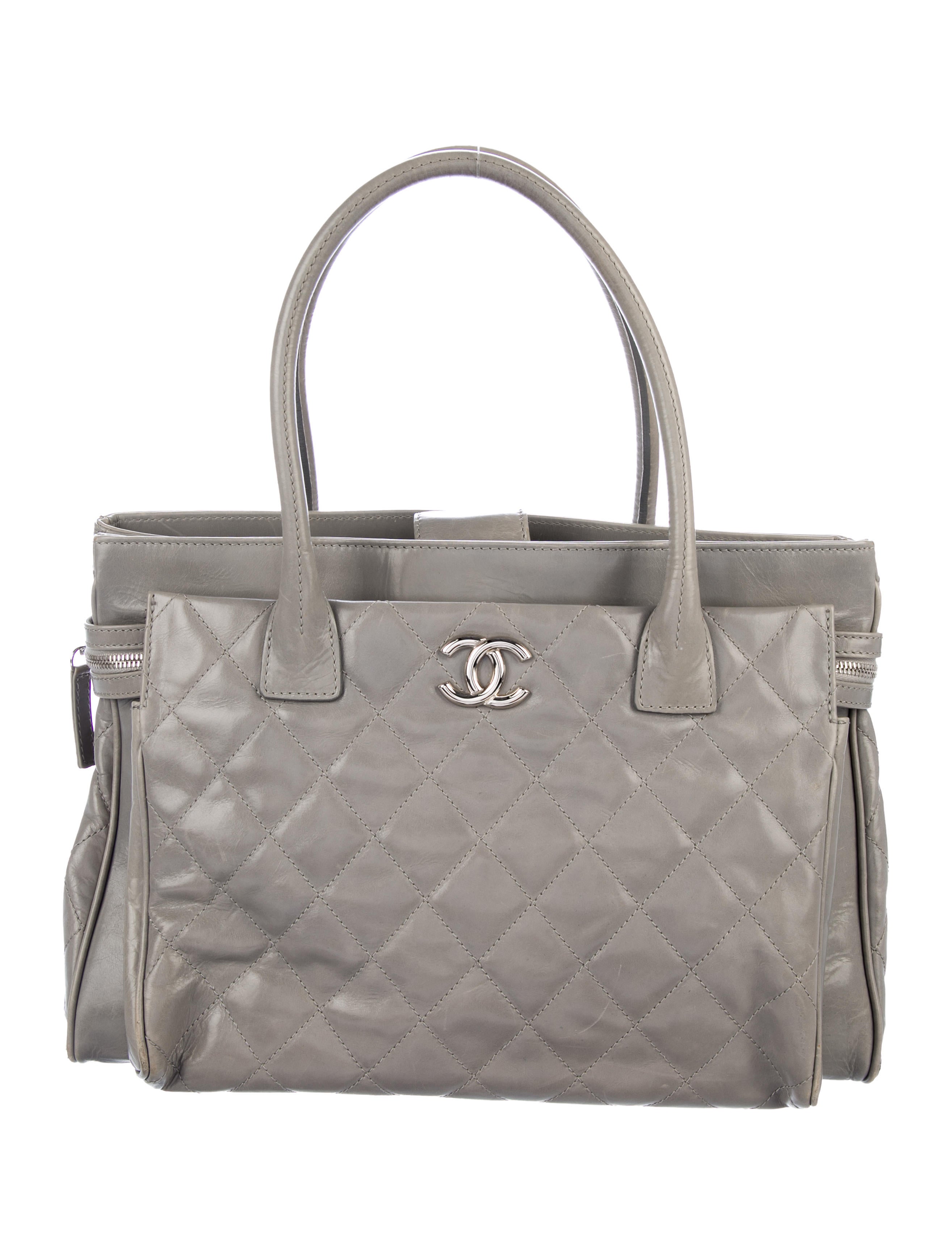 chanel glazed deauville tote bag
