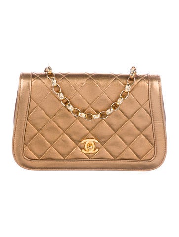 Chanel Vintage Metallic Cc Flap Bag Handbags Cha284704 The Vintage Metallic Cc Flap Bag