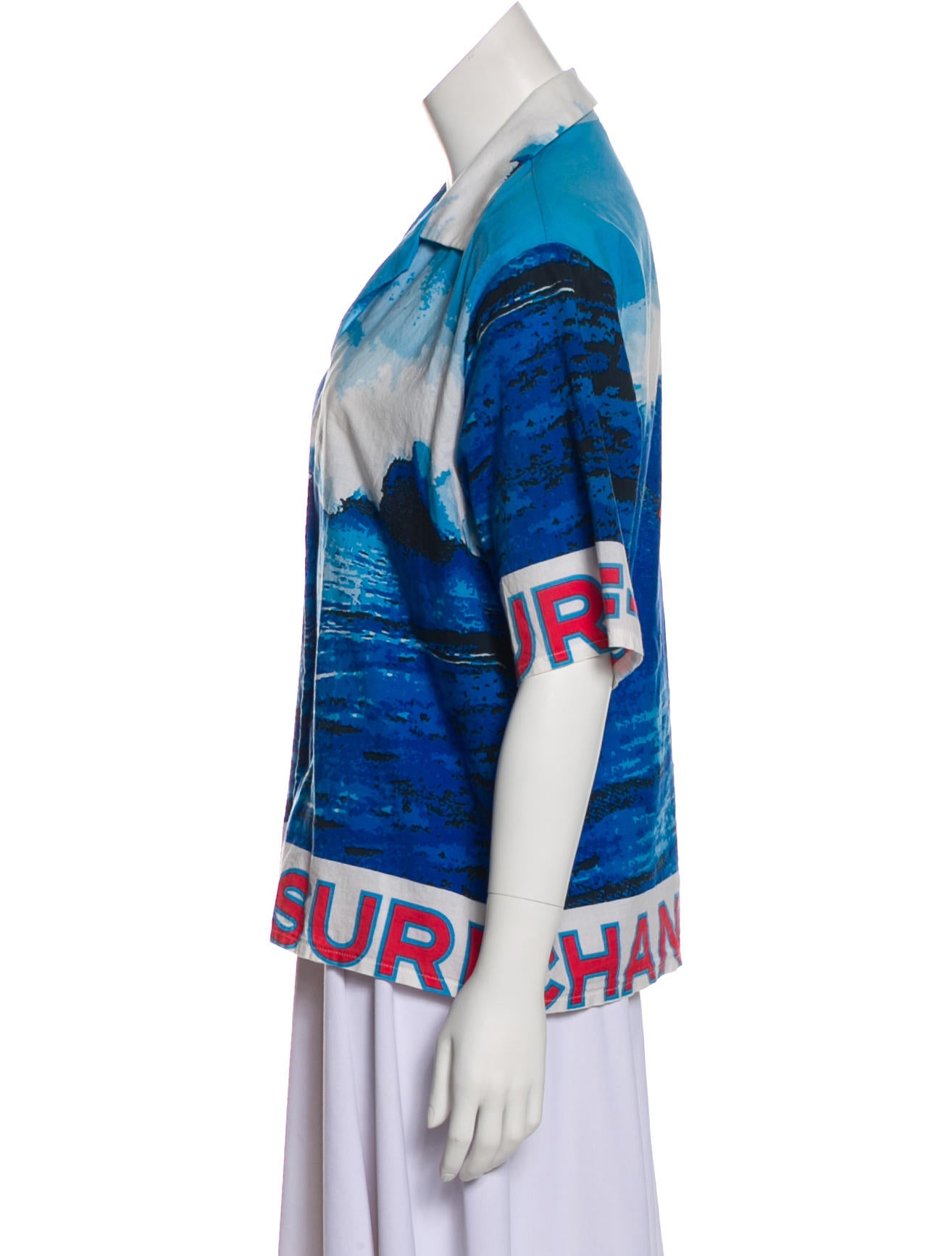 Chanel Surf Logo Top Blue Tops, Clothing CHA285986 The RealReal