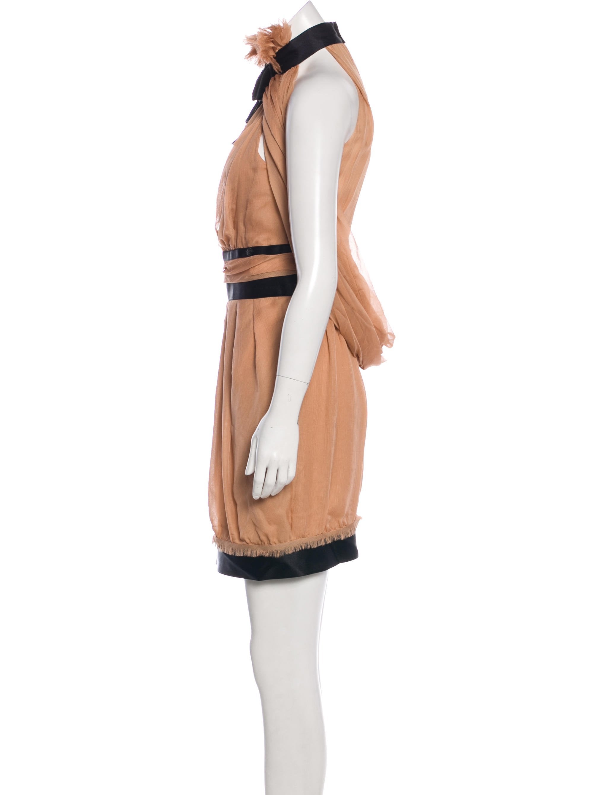 Chanel Silk Mini Dress