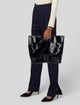 Chanel Perforated CC Patent Tote