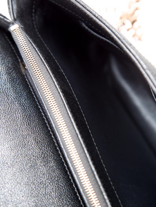 Chanel 2017 Patchwork Python Chevron Flap Bag