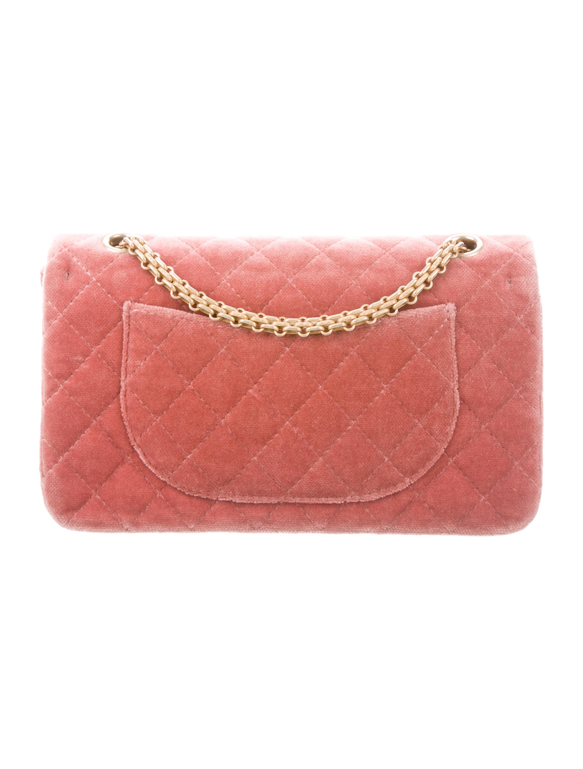 Chanel 2017 Velvet Reissue 225 Double Flap Bag Handbags The RealReal