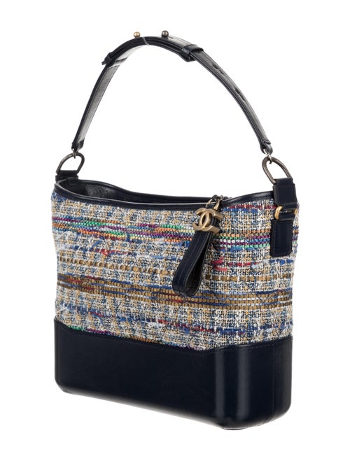 Chanel 2018 Medium Tweed Gabrielle Hobo