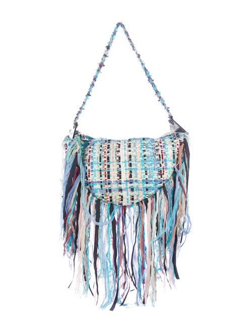 Chanel 2017 Hammock Hobo Turquoise