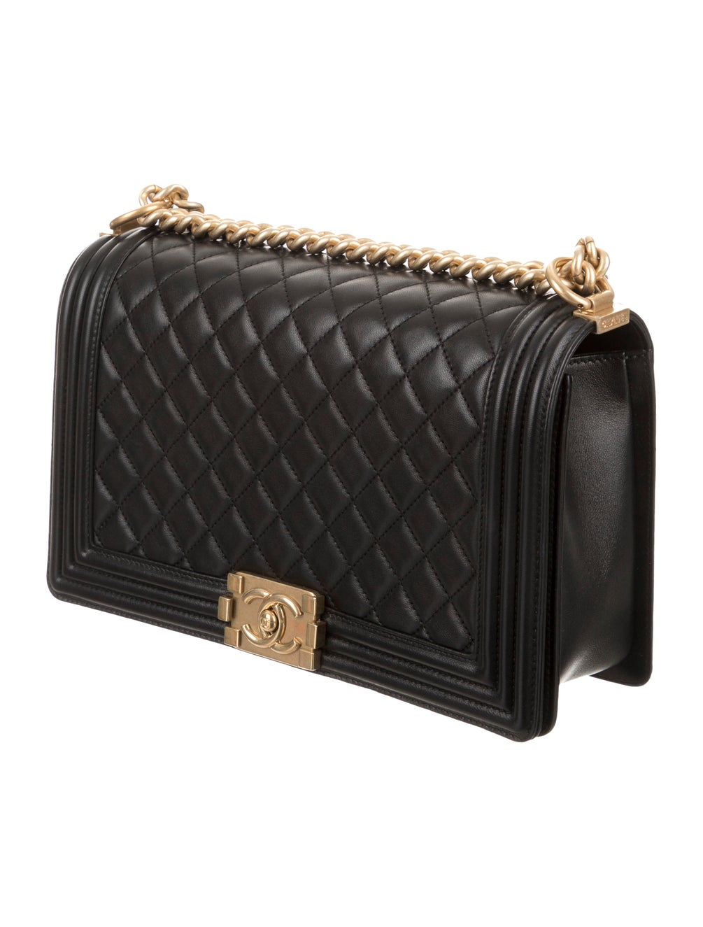 Chanel 2017 Large Boy Bag Handbags CHA387058 The RealReal