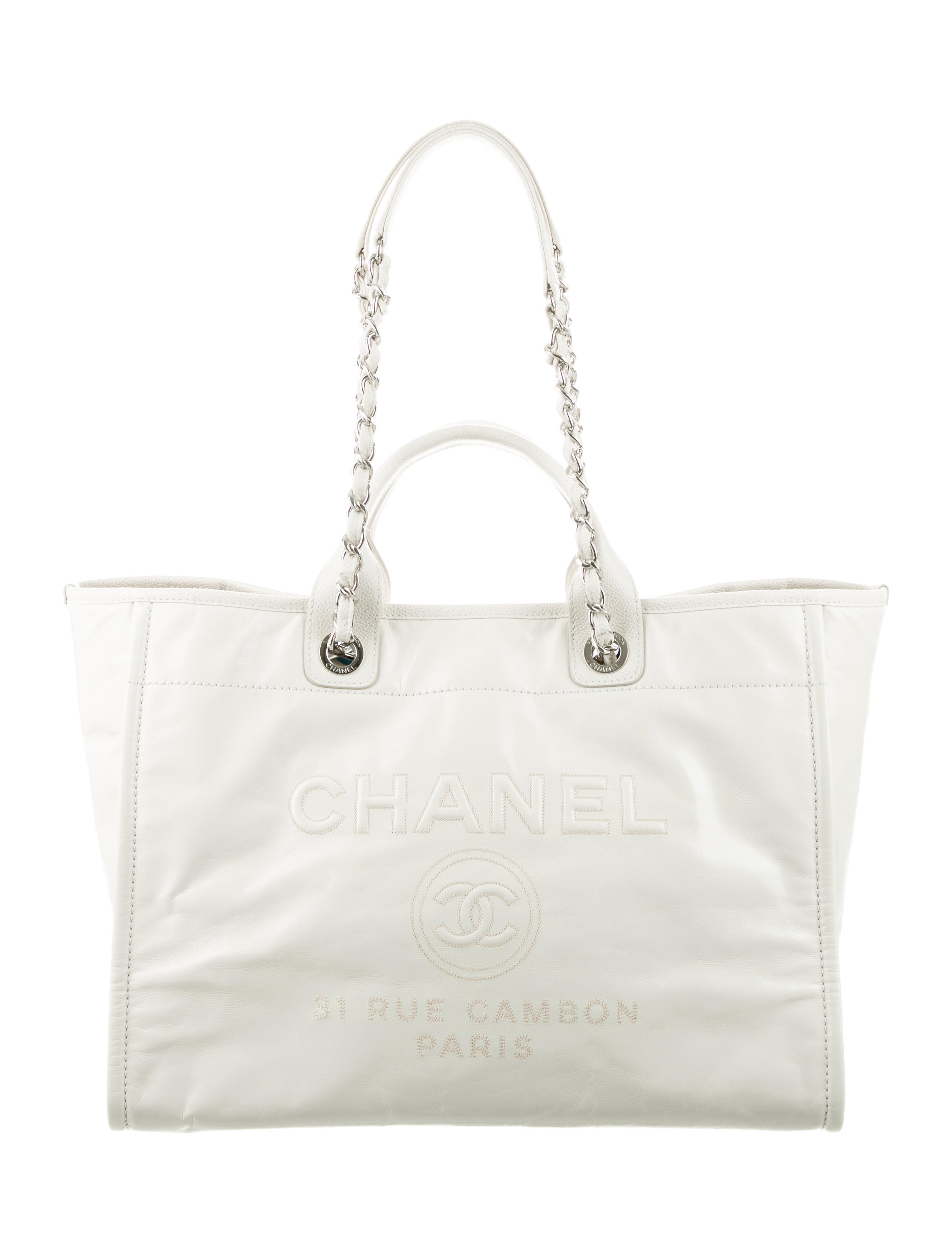 Chanel Large Deauville Tote