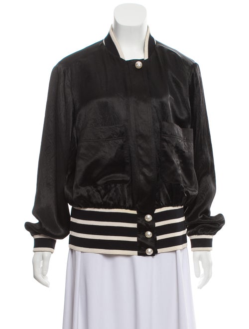 Chanel 2017 Bomber Jacket Black
