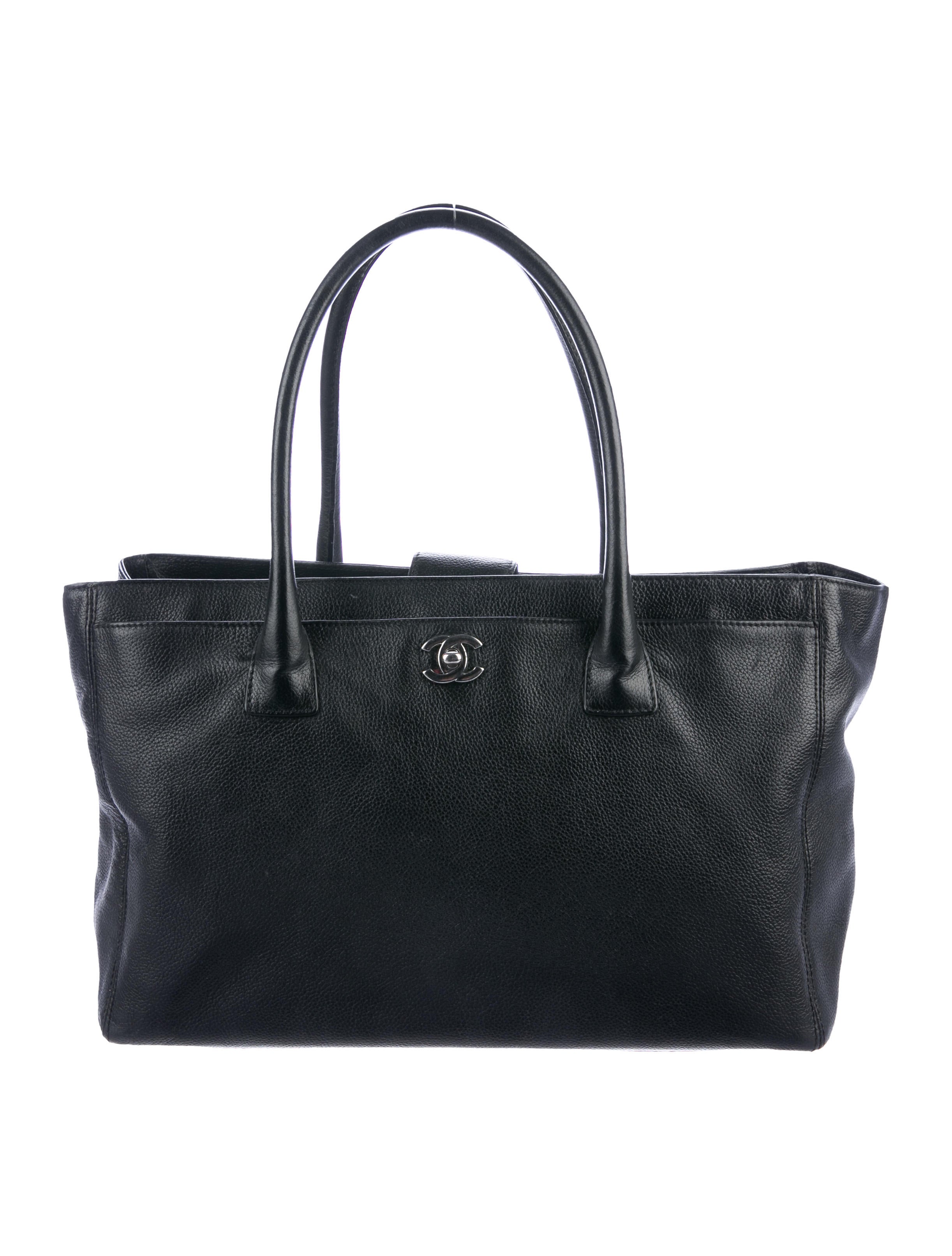 Chanel Executive Cerf Tote Handbags The RealReal