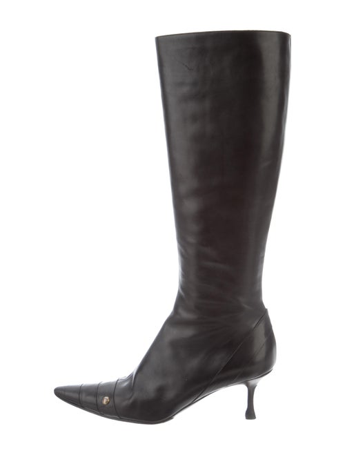 Chanel Leather Over-the-Knee Boots
