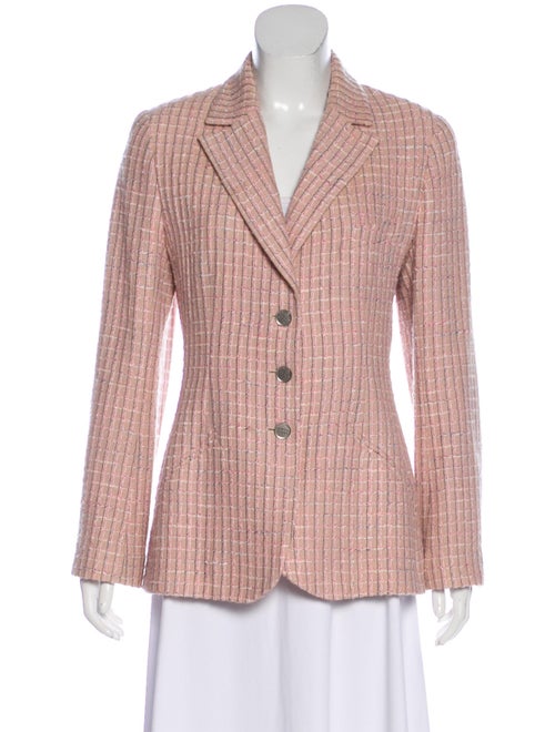 Chanel Vintage Tweed Blazer Pink
