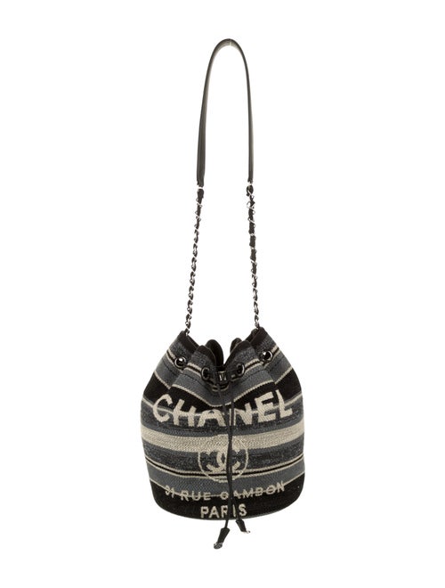 Chanel Drawstring Bucket Bag 2021 IUCN Water