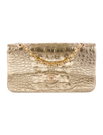 Chanel 2019 Paris-New York Medium Coco Croc Flap Bag