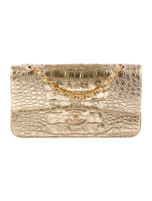 Chanel 2019 Paris-New York Medium Coco Croc Flap Bag