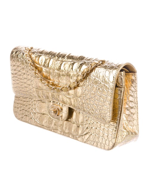 Chanel 2019 Paris-New York Medium Coco Croc Flap Bag