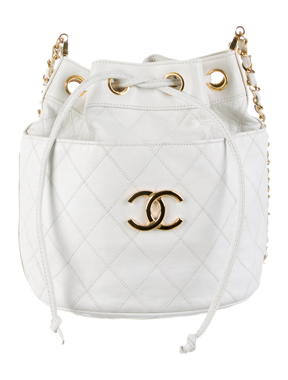 Chanel Vintage Bucket Bag Handbags CHA43879 The RealReal