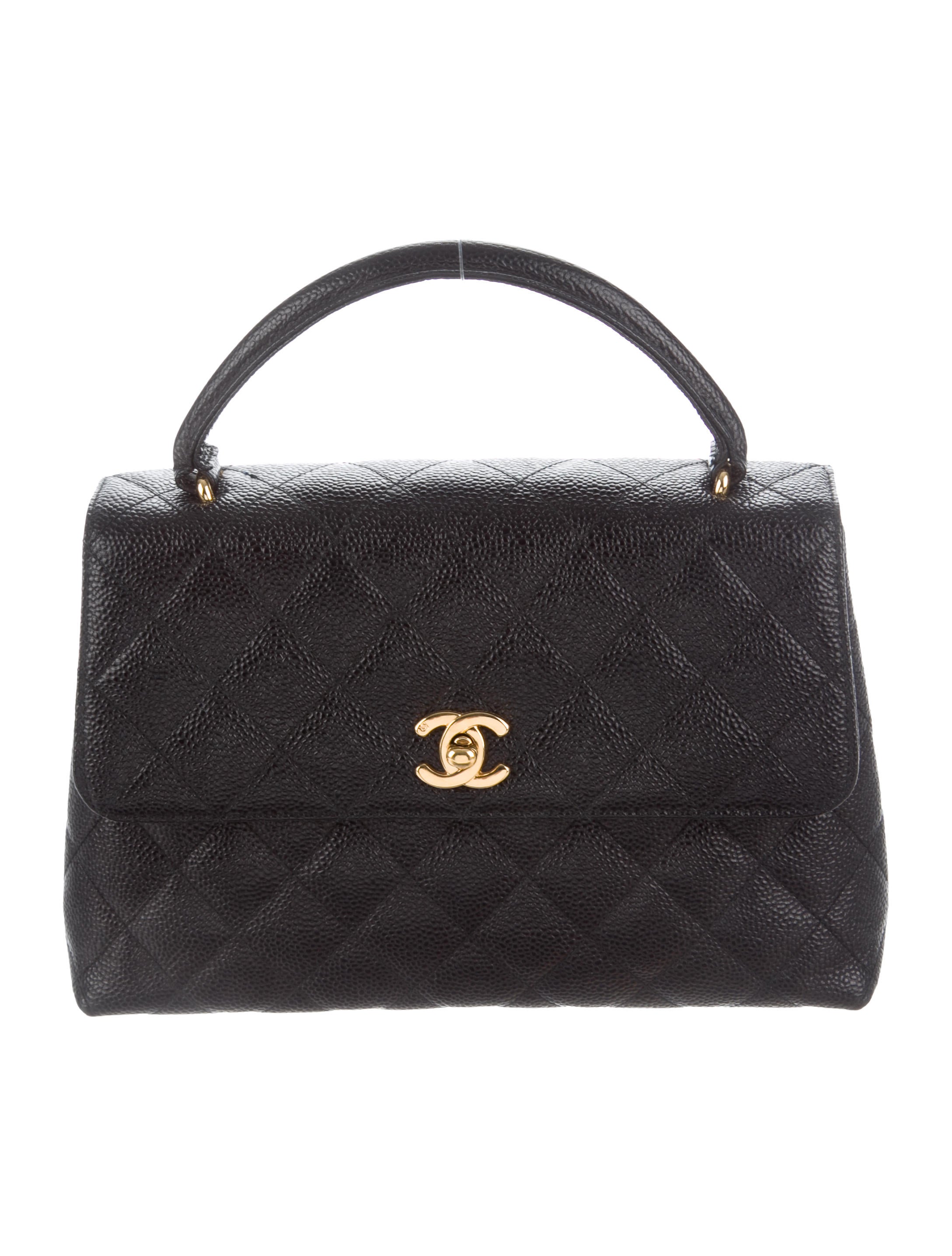 Chanel Vintage Caviar Kelly Bag Handbags CHA439145 The RealReal