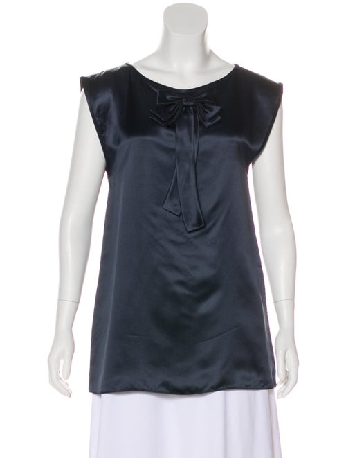 Chanel Silk Sleeveless Top