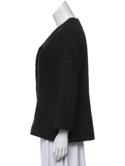 Chanel Tweed Button-Up Jacket