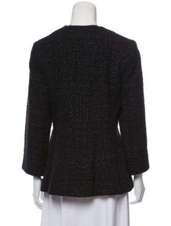 Chanel Tweed Button-Up Jacket