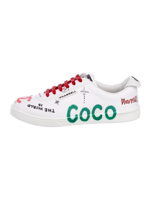 Chanel Pharrell 2019 Graffiti Sneakers w/ Tags Shoes Chanel Pharrell 2019 Graffiti Sneakers w/ Tags Shoes