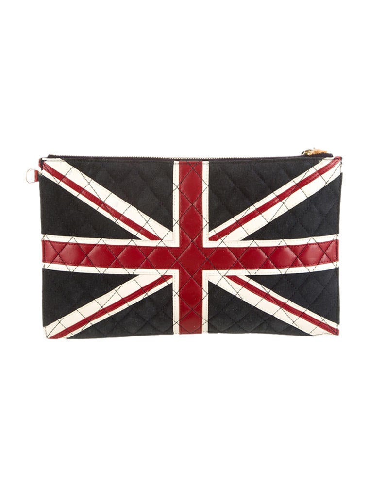 Chanel Union Jack Clutch Handbags CHA44782 The RealReal